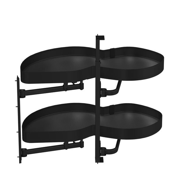 Curvino-ELKY Basket-Matte Black Series-S Corner Kitchen Storage Solution, additional view