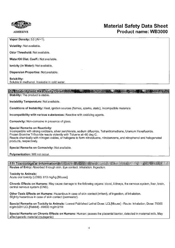 MSDS-4