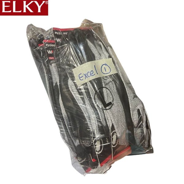 Orex Hand Glove With White Polyester & Gray Nitrile 9", additional view
