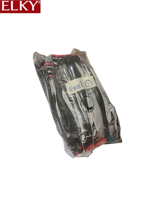 Orex Hand Glove With White Polyester & Gray Nitrile 9", ELKY Fixings & Site Supplies