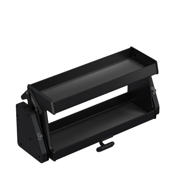 Sollevi-ELKY Matte Black Elevator Kitchen Basket with Automatic Rack System, additional view